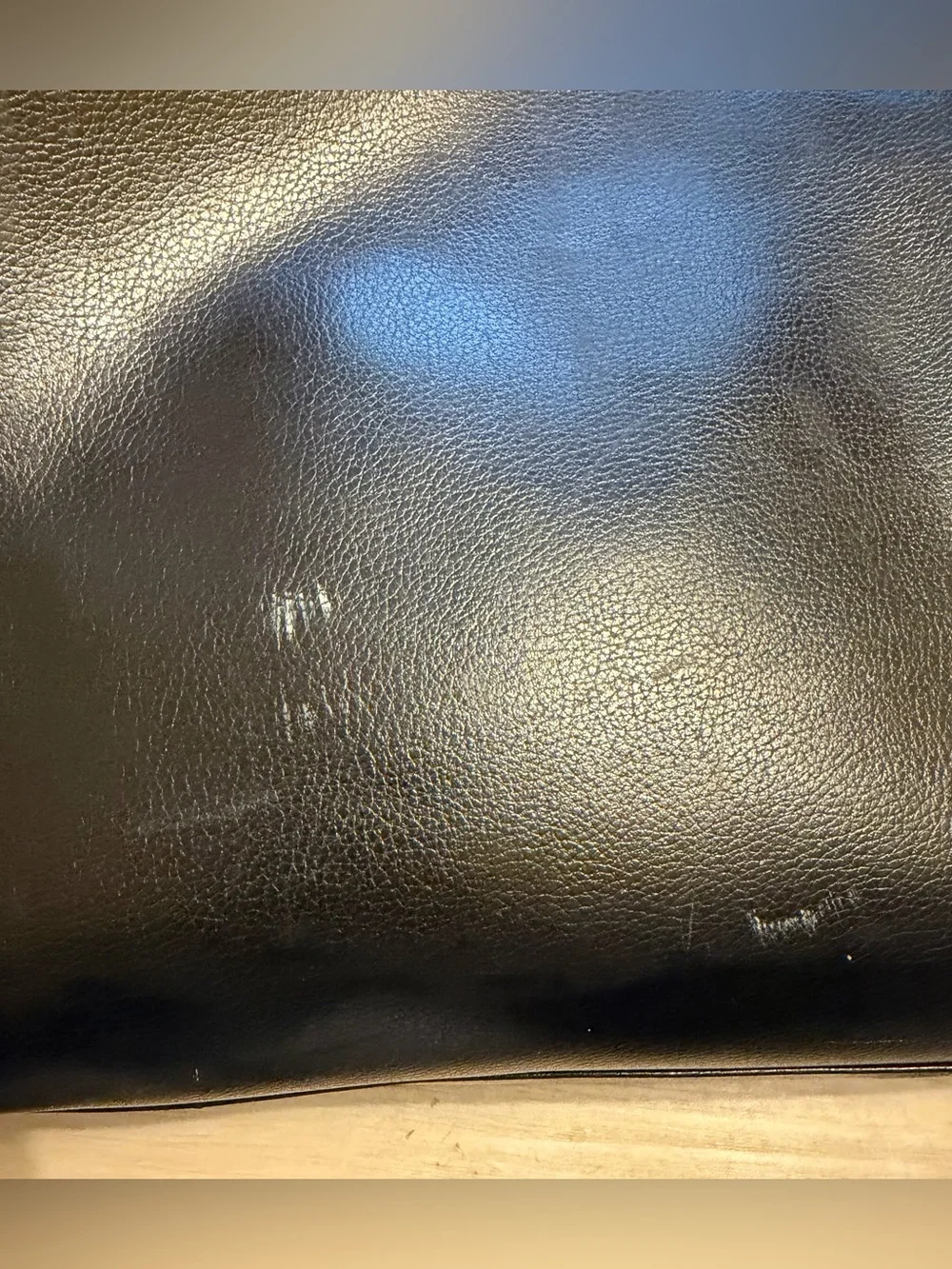 Liz Claiborne Black Tote with Gold Hardware